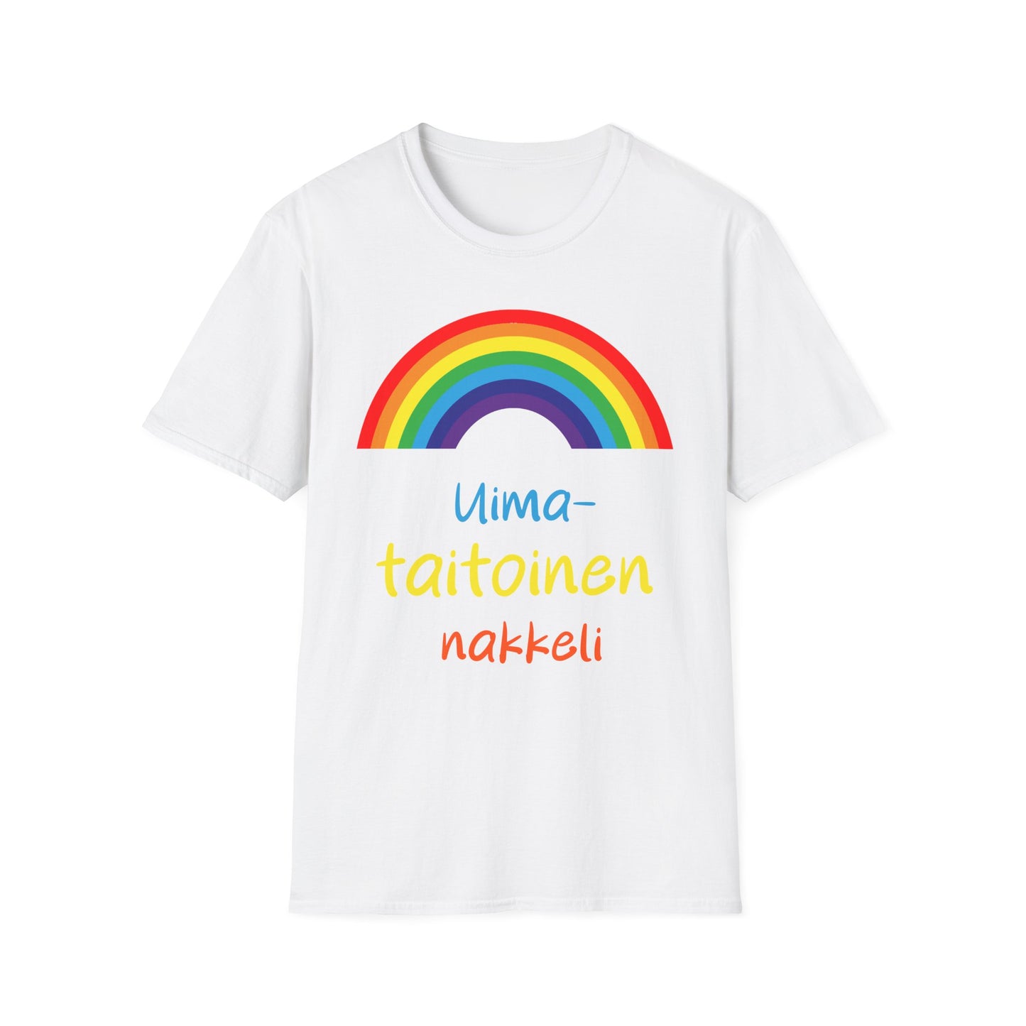 T-paita "Uimataitoinen nakkeli" 🏳️‍🌈