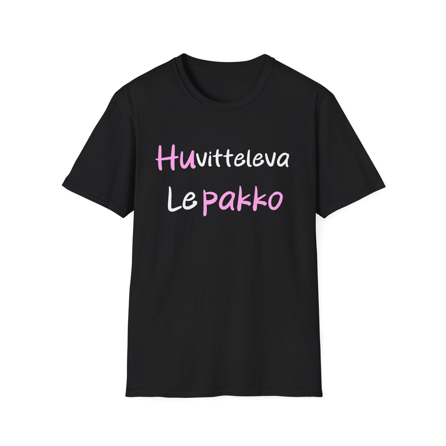 T-paita "Huvitteleva lepakko" sanoja muunteleville hupakoille