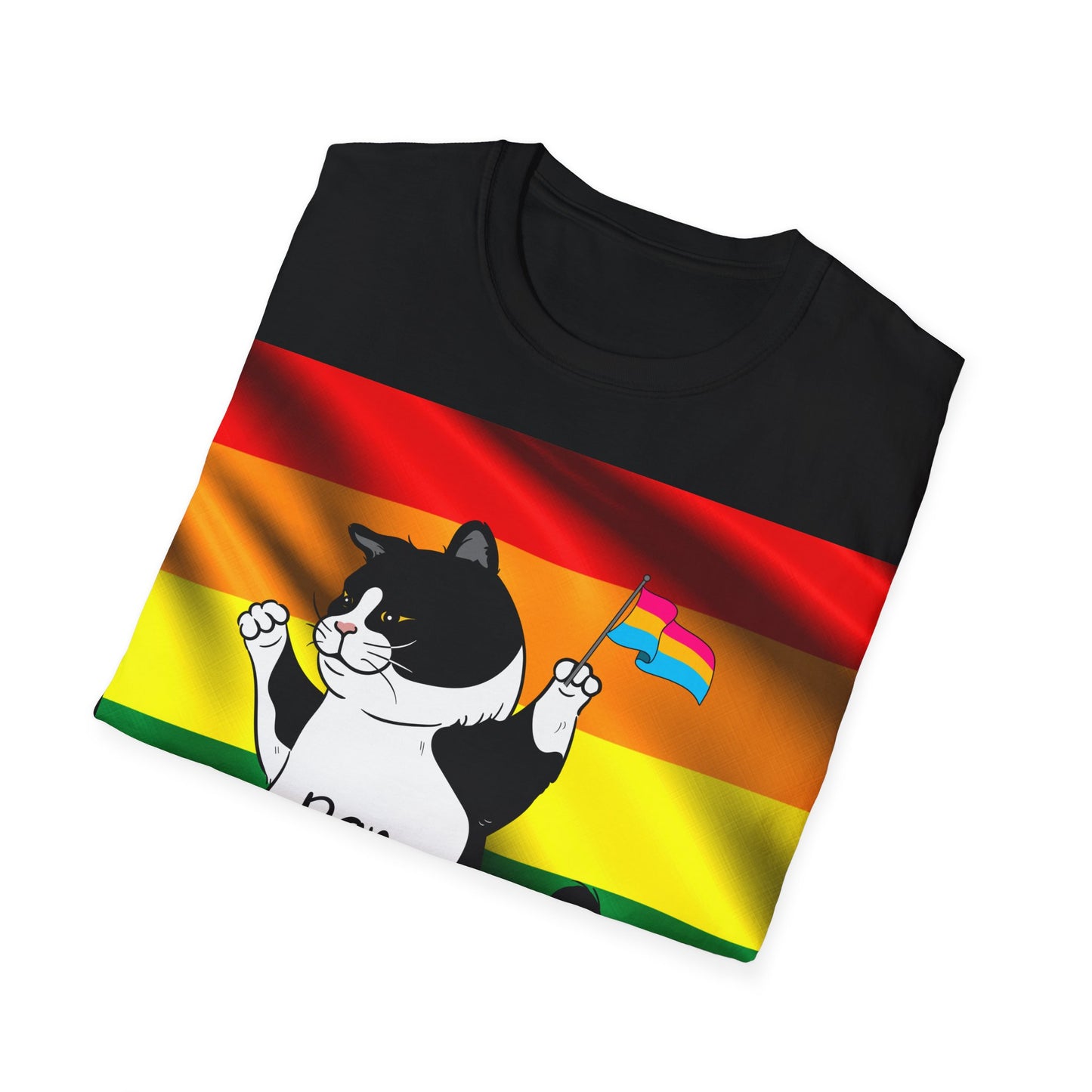 T-paita "Pan-kissa" 🏳️‍🌈