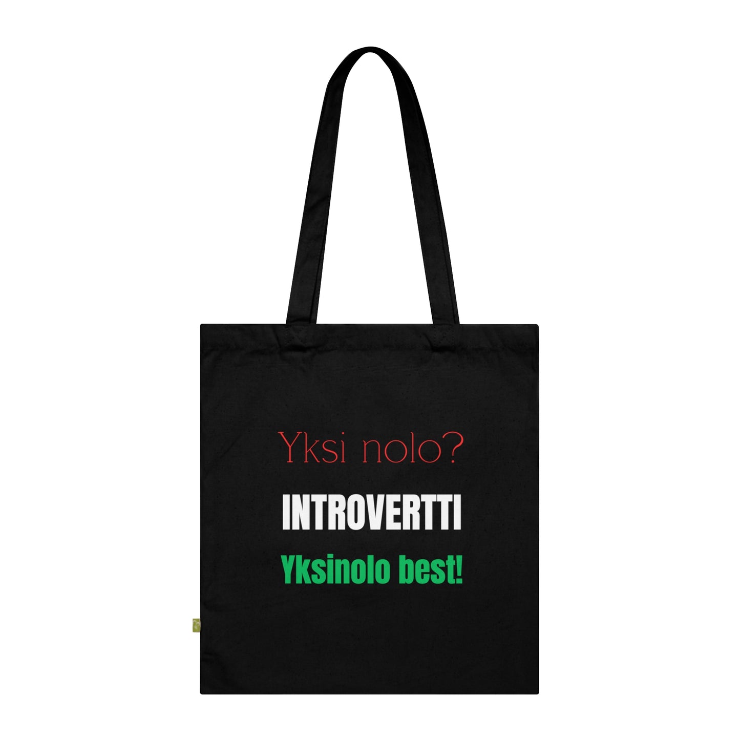 Kangaskassi "Yksi nolo? INTROVERTTI"