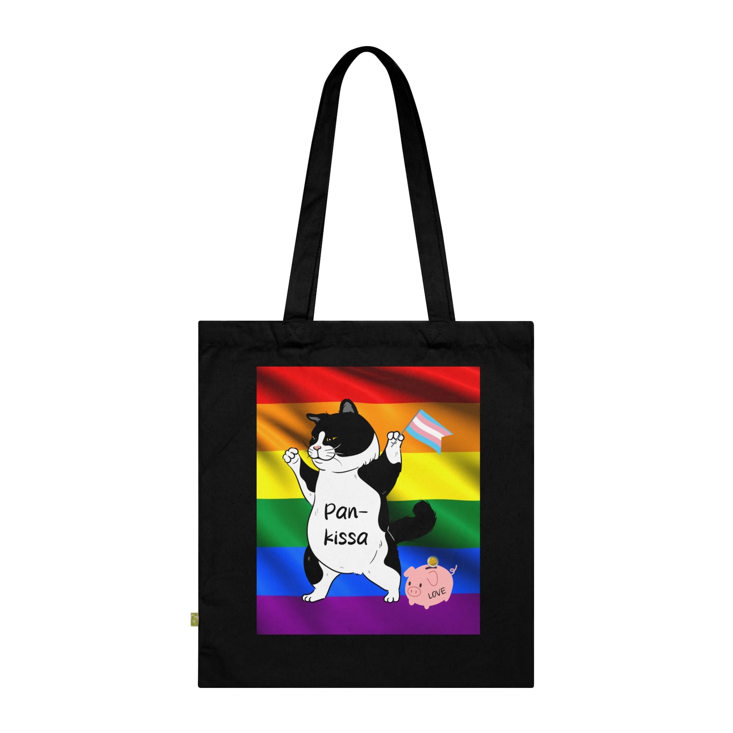 Kangaskassi "Pan-kissa" 🏳️‍🌈 🏳️‍⚧️