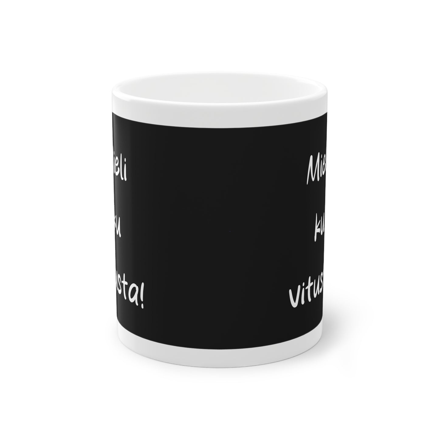 Muki "Mieli ku vitusta", musta