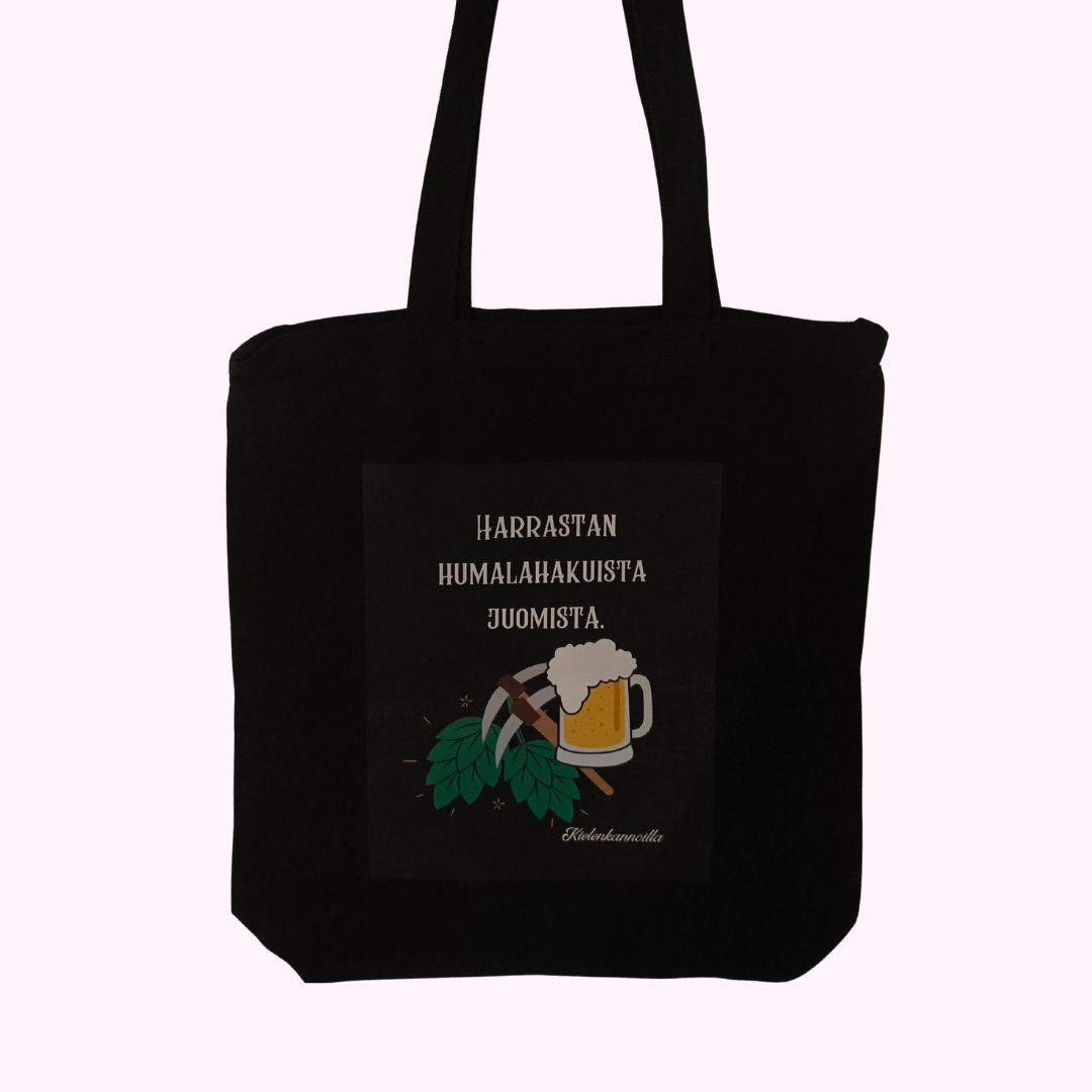 Kaljakassi "Harrastan humalahakuista juomista"