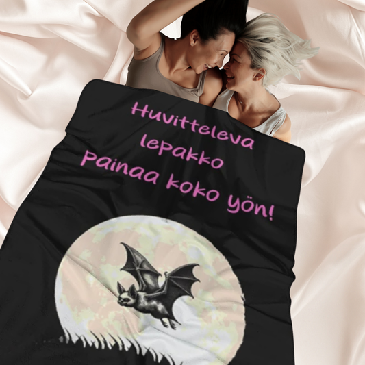 Viltti "Huvitteleva lepakko painaa koko yön!"