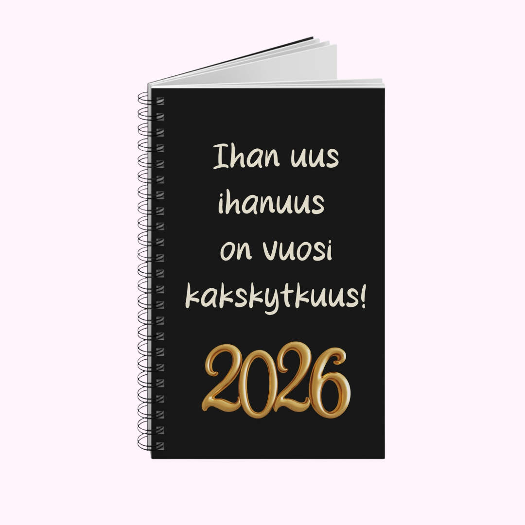 Muistikirja "Ihan uus ihanuus"