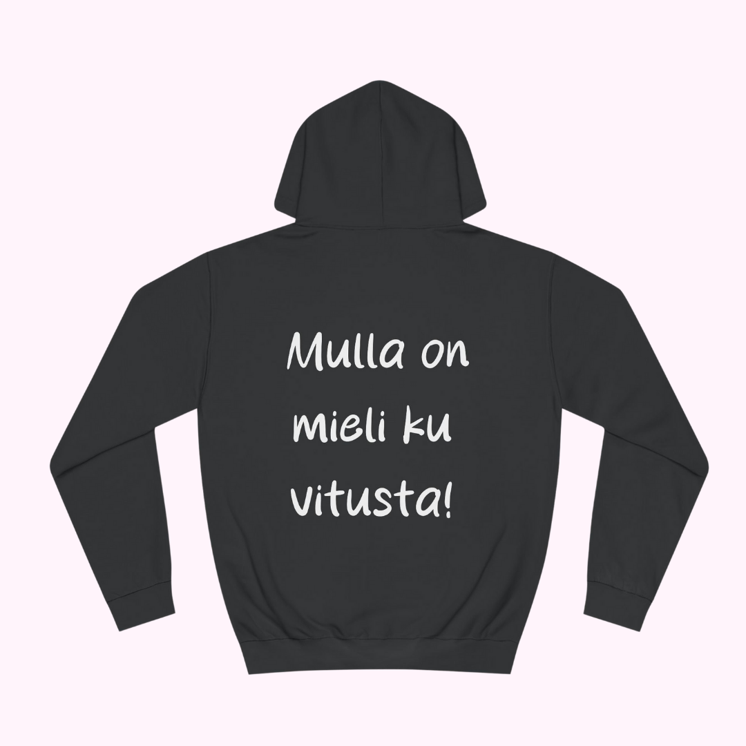 Huppari "Mulla on mieli ku vitusta"
