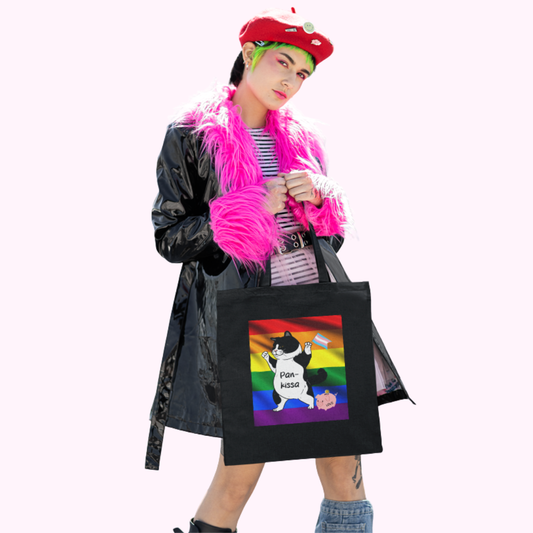 Kangaskassi "Pan-kissa" 🏳️‍🌈 🏳️‍⚧️