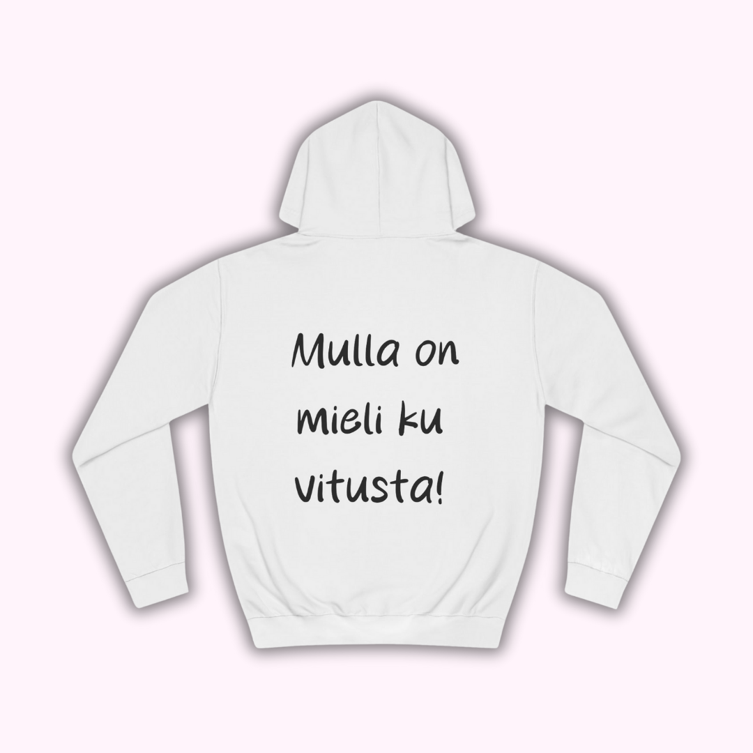 Huppari "Mulla on mieli ku vitusta"