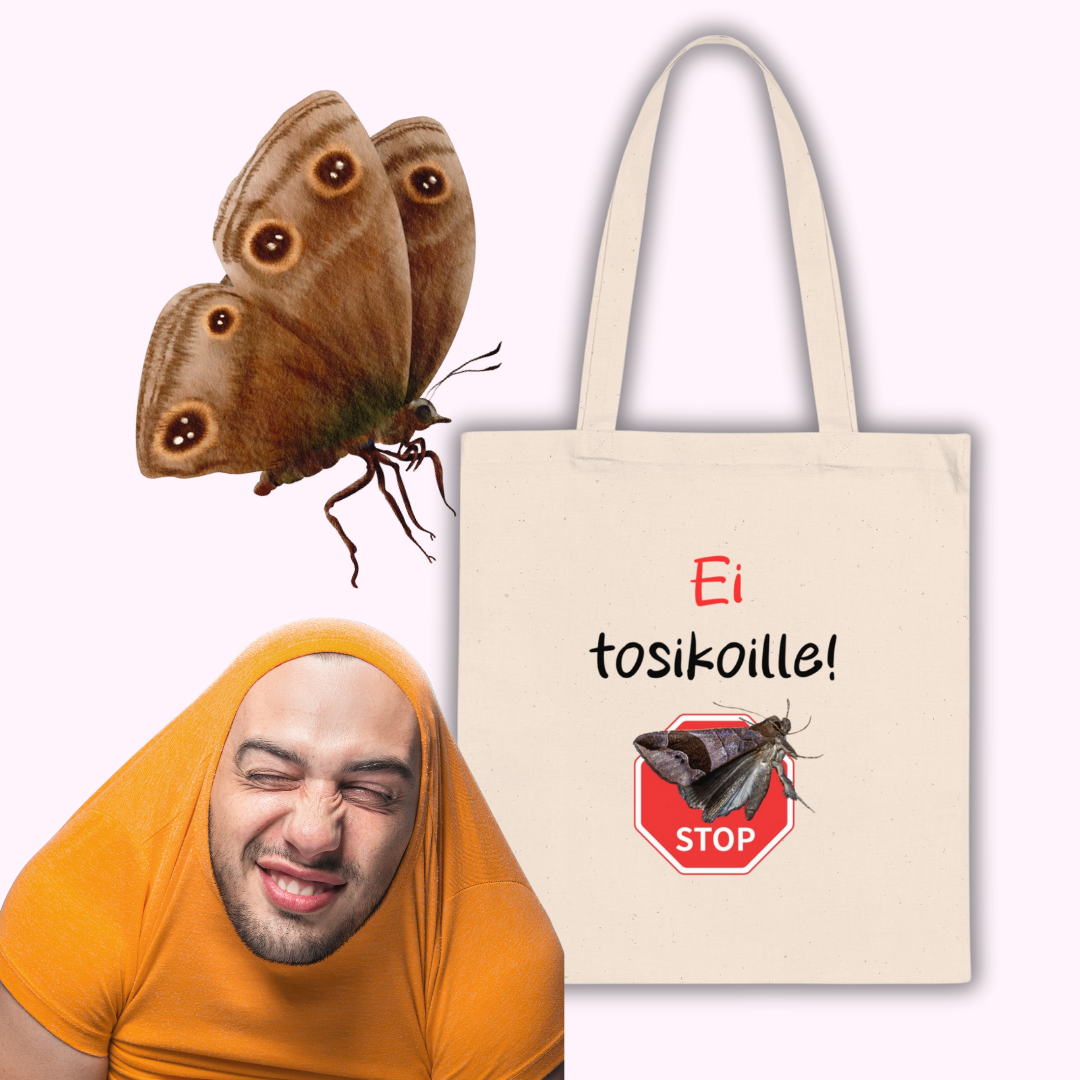 Kangaskassi "Ei tosikoille!"